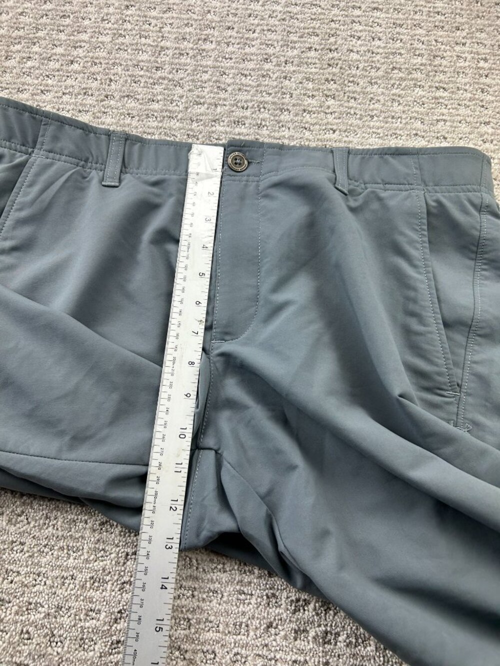 Under ARMOUR Activewear Pants Men 36 / 32 Gray Outdoor Sporty - Picture 10 of 13